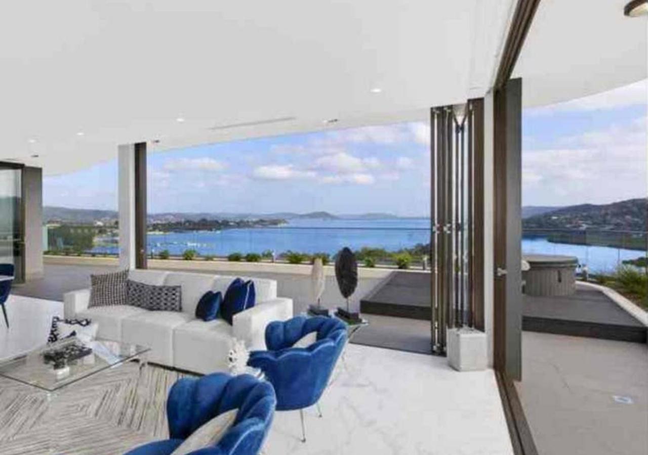 Ferienwohnung Stylish Penthouse With Views & Jacuzzi Gosford Exterior foto